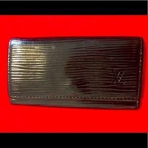 Authentic Louis Vuitton black key case